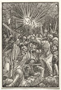 Upadek i odkupienie człowieka: Chrystus wzięty do niewoli autorstwa Albrecht Altdorfer
