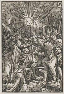 Upadek i odkupienie człowieka: Chrystus wzięty do niewoli autorstwa Albrecht Altdorfer