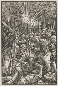 Upadek i odkupienie człowieka: Chrystus wzięty do niewoli, c. 1515. autorstwa Albrecht Altdorfer