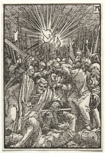 Upadek i odkupienie człowieka: Chrystus wzięty do niewoli, c. 1515. autorstwa Albrecht Altdorfer