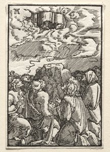 Upadek i odkupienie człowieka: wniebowstąpienie autorstwa Albrecht Altdorfer