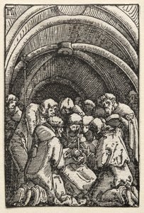 Upadek i odkupienie człowieka: śmierć dziewicy autorstwa Albrecht Altdorfer