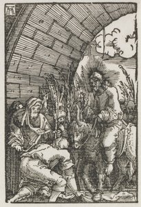 Upadek i odkupienie człowieka: wjazd do Jerozolimy autorstwa Albrecht Altdorfer