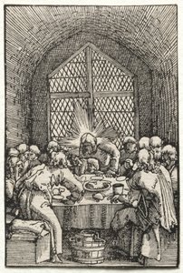 Upadek i odkupienie człowieka: Ostatnia Wieczerza autorstwa Albrecht Altdorfer