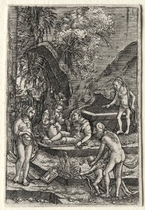 Wyrok Paryża autorstwa Albrecht Altdorfer