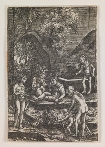 Wyrok w Paryżu autorstwa Albrecht Altdorfer