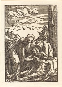 Opłakiwanie pod krzyżem autorstwa Albrecht Altdorfer