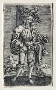 Mały chorąży. autorstwa Albrecht Altdorfer
