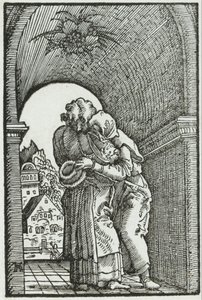 Spotkanie Joachima i Anny autorstwa Albrecht Altdorfer