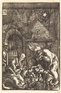 Narodzenie Chrystusa autorstwa Albrecht Altdorfer