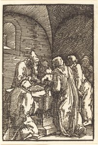 Ofiarowanie Chrystusa w świątyni autorstwa Albrecht Altdorfer