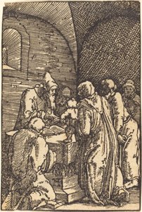 Ofiarowanie Chrystusa w świątyni autorstwa Albrecht Altdorfer