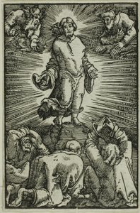 Przemienienie, z Upadku i odkupienia człowieka autorstwa Albrecht Altdorfer