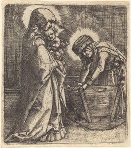 Dziewica z Dzieciątkiem i Święta Anna autorstwa Albrecht Altdorfer