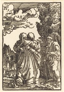 Nawiedzenie Matki Boskiej autorstwa Albrecht Altdorfer