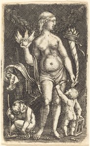 Wenus i amorki autorstwa Albrecht Altdorfer