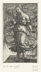 Samobójstwo Dido Dido (tytuł na obiekcie) autorstwa Albrecht Altdorfer