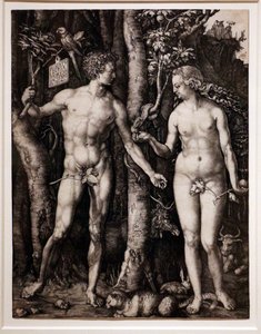 Adam i Ewa autorstwa Albrecht Dürer