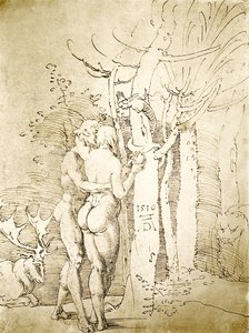 Adam i Ewa autorstwa Albrecht Dürer