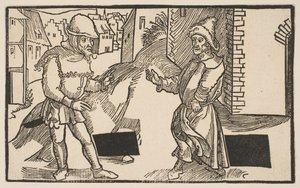 Adelphi, z The Comedie of Terence, XIX-wieczny reprint.n.d. autorstwa Albrecht Dürer