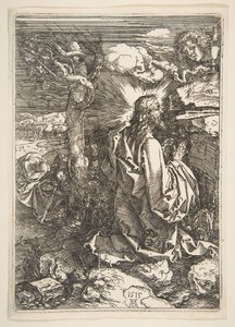 Agonia w ogrodzie, 1515. autorstwa Albrecht Dürer