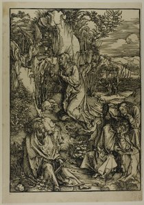 Agonia w ogrodzie, z filmu Wielka pasja autorstwa Albrecht Dürer