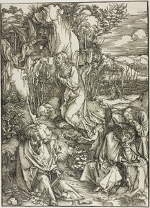 Agonia w ogrodzie, z filmu Wielka pasja autorstwa Albrecht Dürer