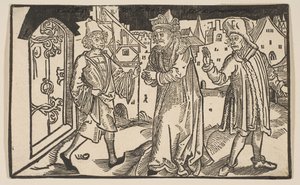 Andria, z Komedii Terence, przedruk z XIX wieku.n.d. autorstwa Albrecht Dürer