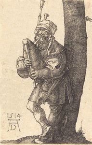 Dudziarz, 1514. autorstwa Albrecht Dürer