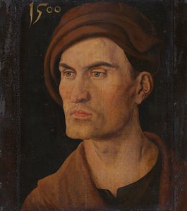 Portret młodego mężczyzny autorstwa Albrecht Dürer