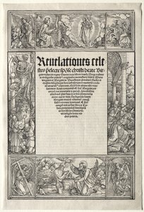 Granica - z chrztem Chrystusa autorstwa Albrecht Dürer