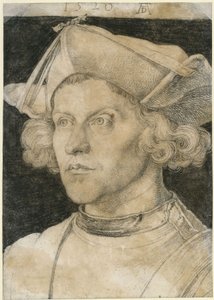 Portret młodej osoby z odkrytą klatką piersiową autorstwa Albrecht Dürer