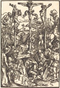 Kalwaria z trzema krzyżami autorstwa Albrecht Dürer