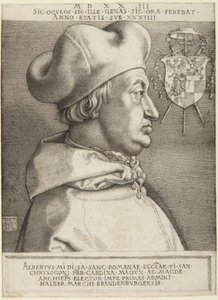 Kardynał Albrecht z Brandenburgii autorstwa Albrecht Dürer