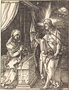 Chrystus ukazujący się swojej matce autorstwa Albrecht Dürer