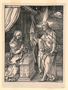 Chrystus ukazuje się swojej matce autorstwa Albrecht Dürer