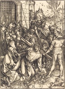 Chrystus niosący krzyż autorstwa Albrecht Dürer