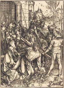 Chrystus niosący krzyż autorstwa Albrecht Dürer