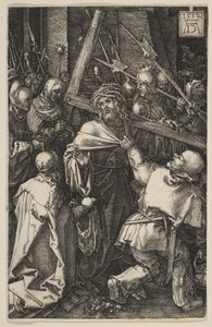 Chrystus niosący krzyż, z „Pasji” autorstwa Albrecht Dürer
