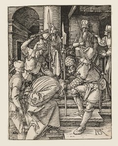 Chrystus przed arcykapłanem autorstwa Albrecht Dürer