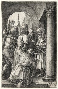 Chrystus zabrany przed Piłata autorstwa Albrecht Dürer