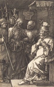 Chrystus przed Kajfaszem, 1512. autorstwa Albrecht Dürer
