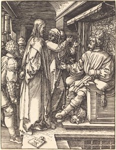 Chrystus przed Herodem autorstwa Albrecht Dürer