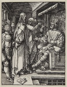 Chrystus przed Herodem autorstwa Albrecht Dürer