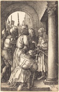 Chrystus przed Piłatem autorstwa Albrecht Dürer
