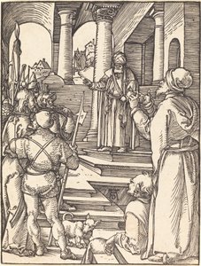 Chrystus przed Piłatem autorstwa Albrecht Dürer