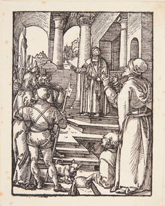 Chrystus przed Piłatem autorstwa Albrecht Dürer