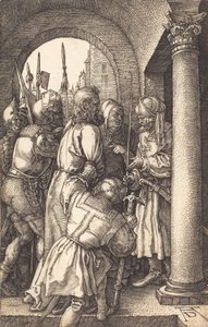 Chrystus przed Piłatem, 1512. autorstwa Albrecht Dürer