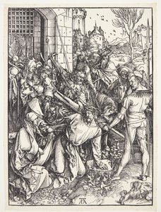 Chrystus niosący krzyż autorstwa Albrecht Dürer