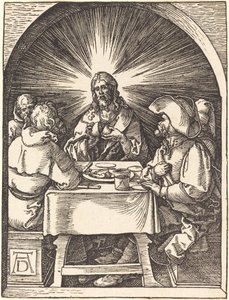 Chrystus w Emaus autorstwa Albrecht Dürer